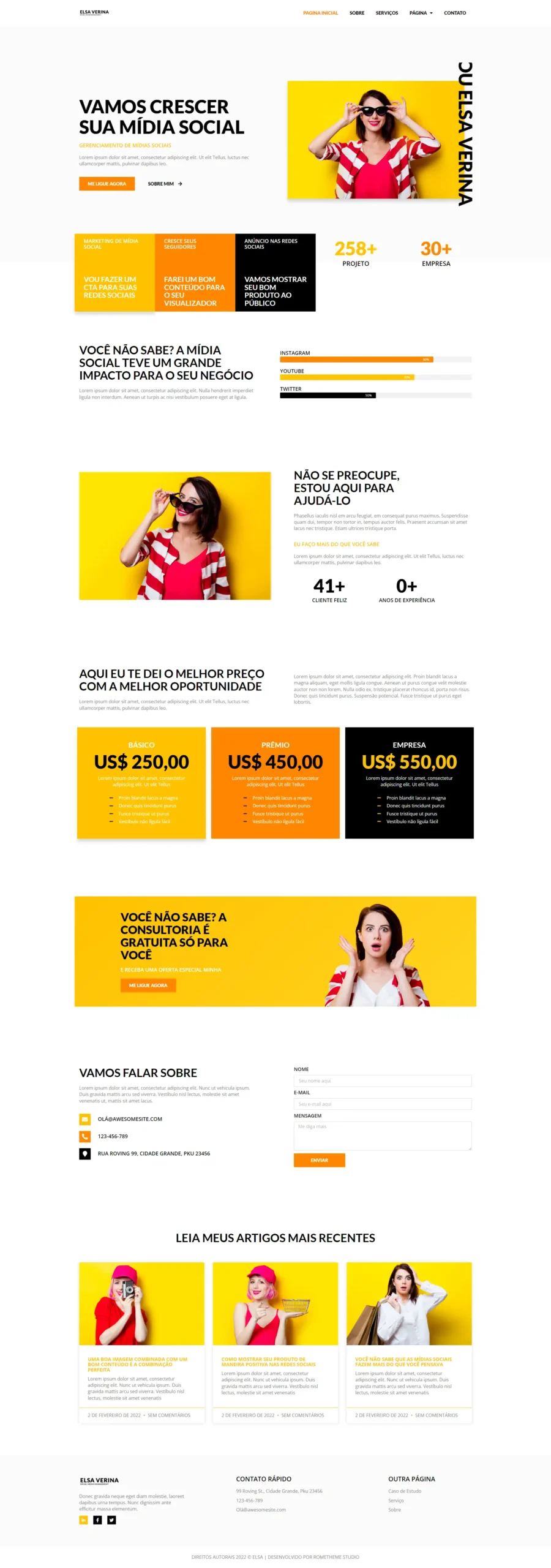 Site por assinatura - Imagine Company- Goiania - GO